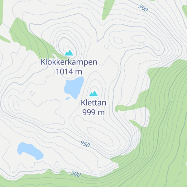 Map of Klettan