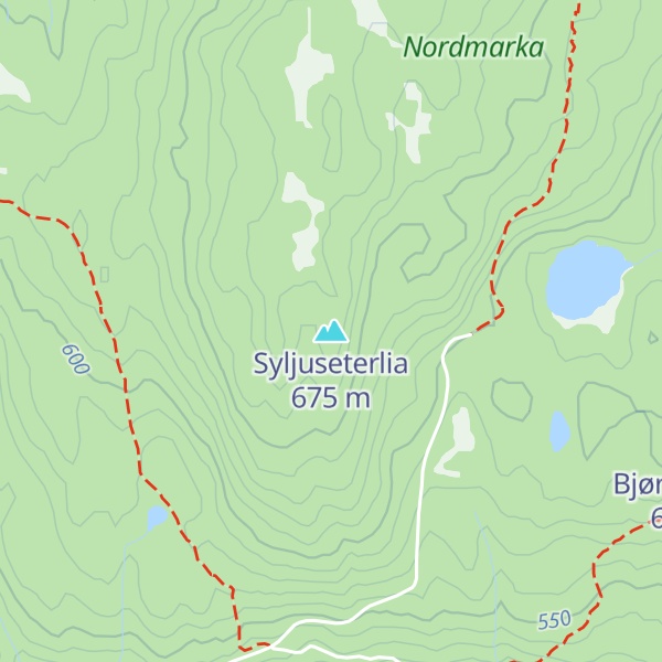 Map of Syljuseterlia