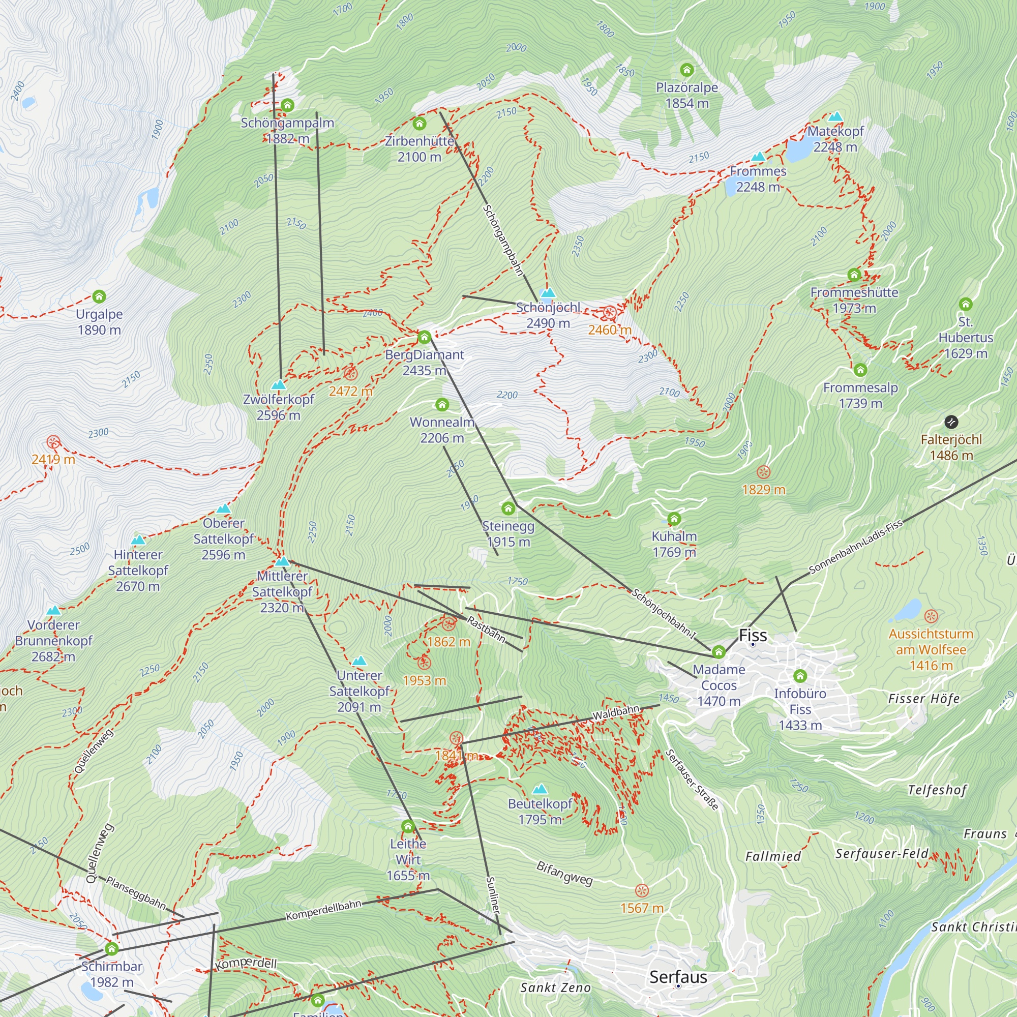 Steinegg map