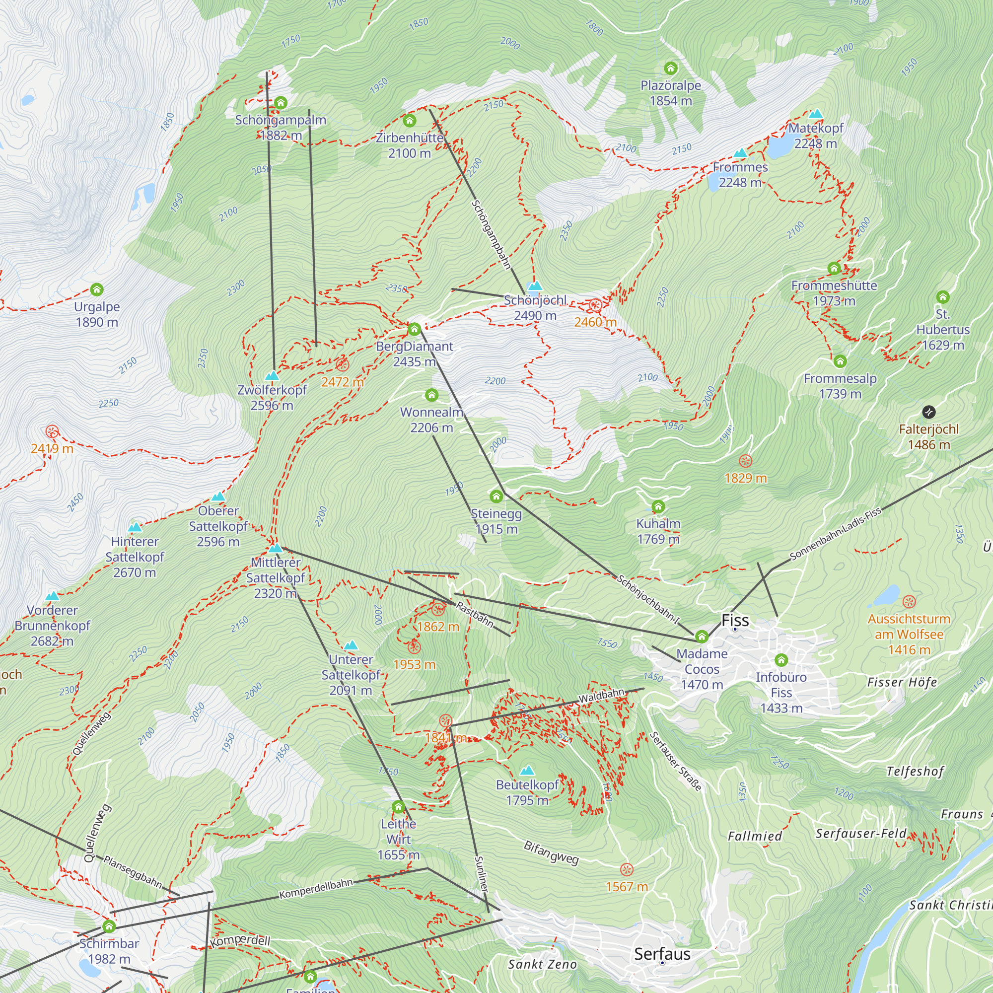 Steinegg map