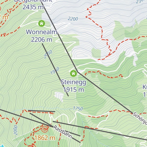 Map of Steinegg