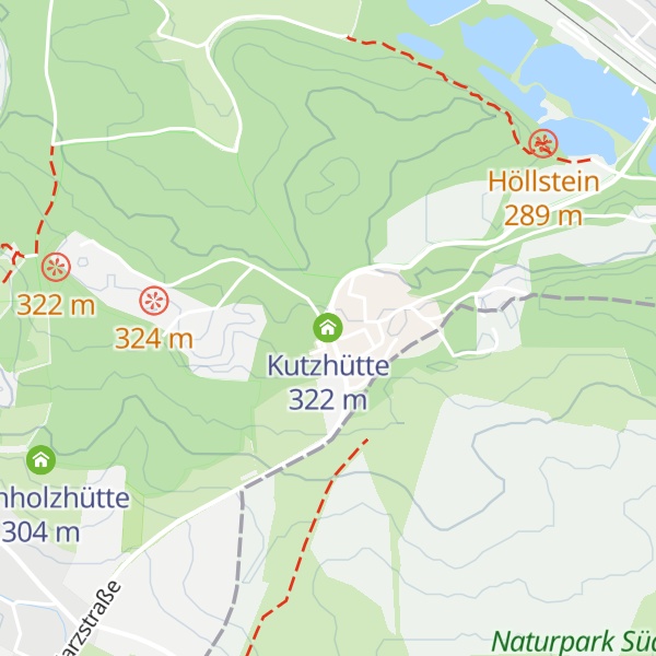 Map of Kutzhütte