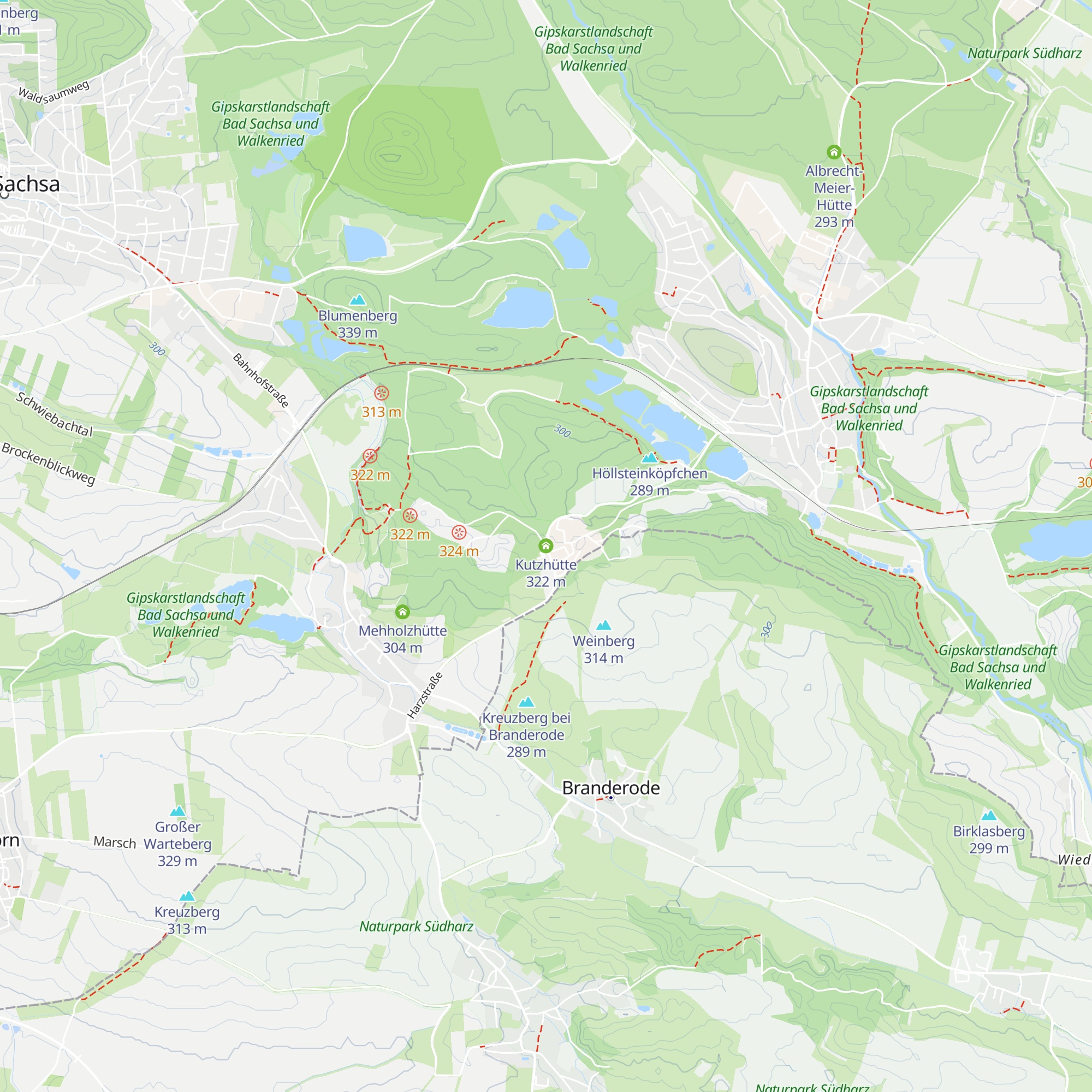 Kutzhütte map