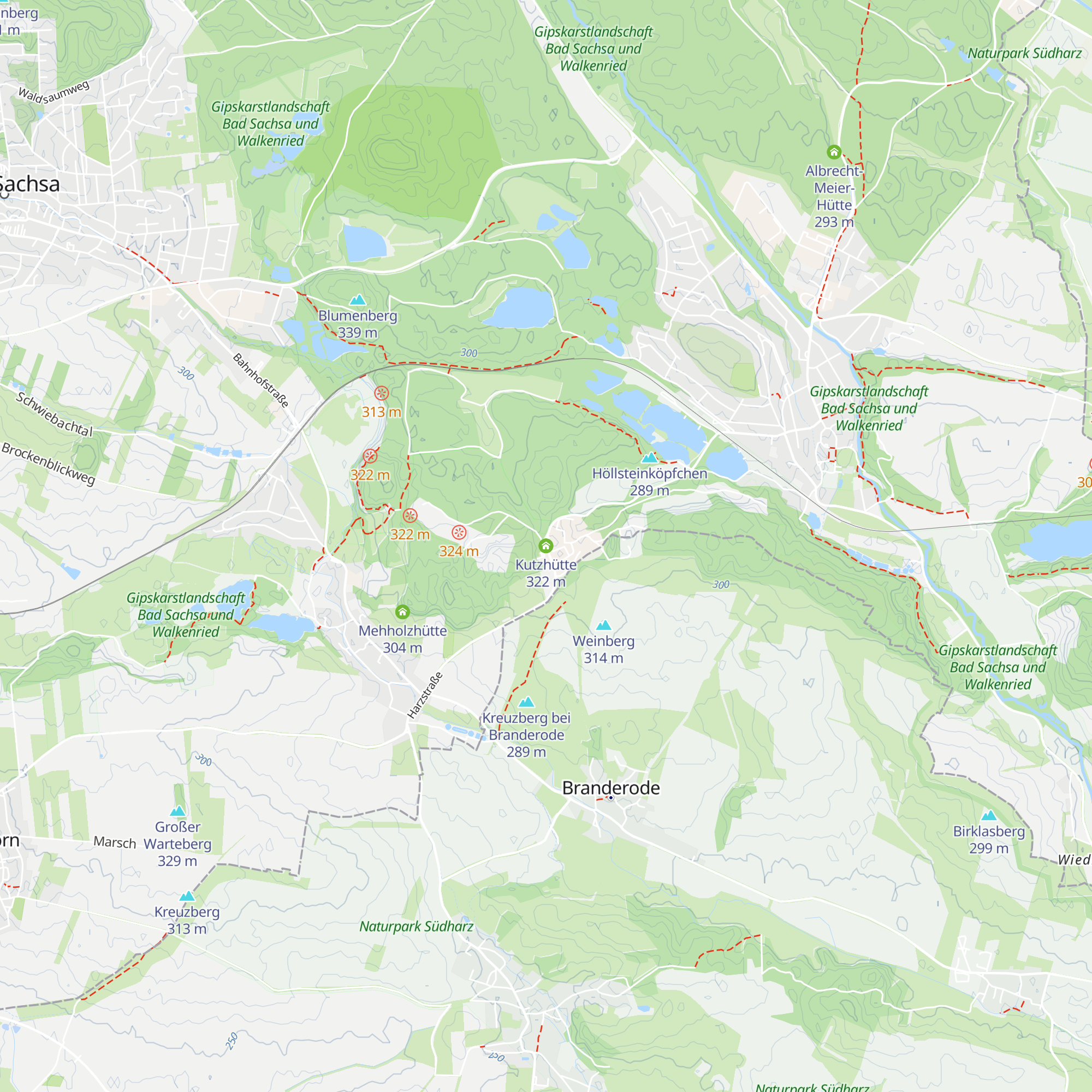 Kutzhütte map