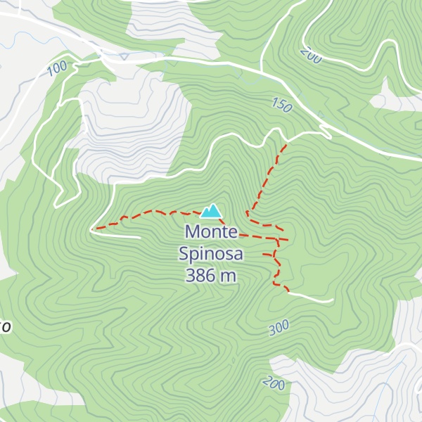 Map of Monte Spinosa