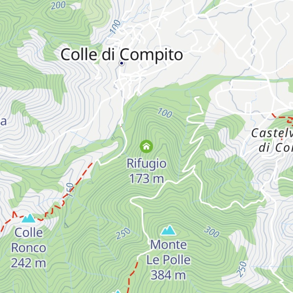 Map of Rifugio
