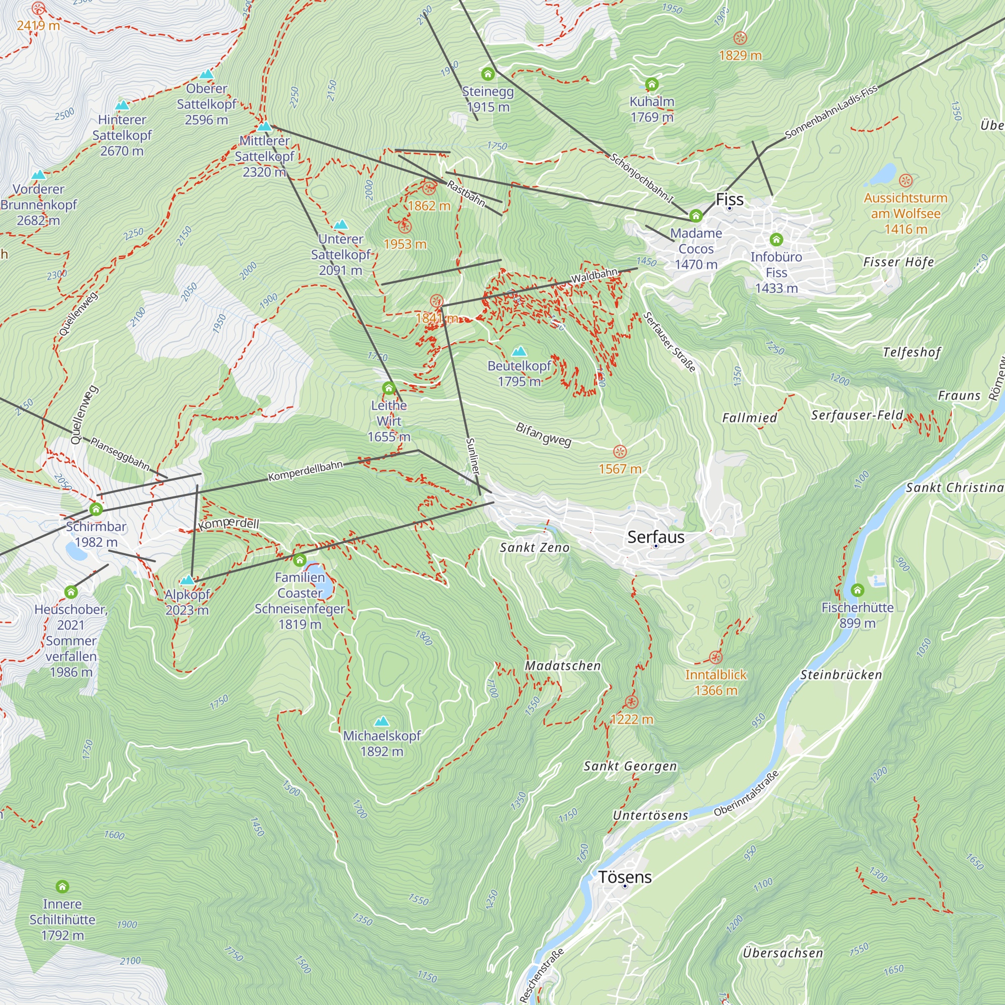 Praemontan map