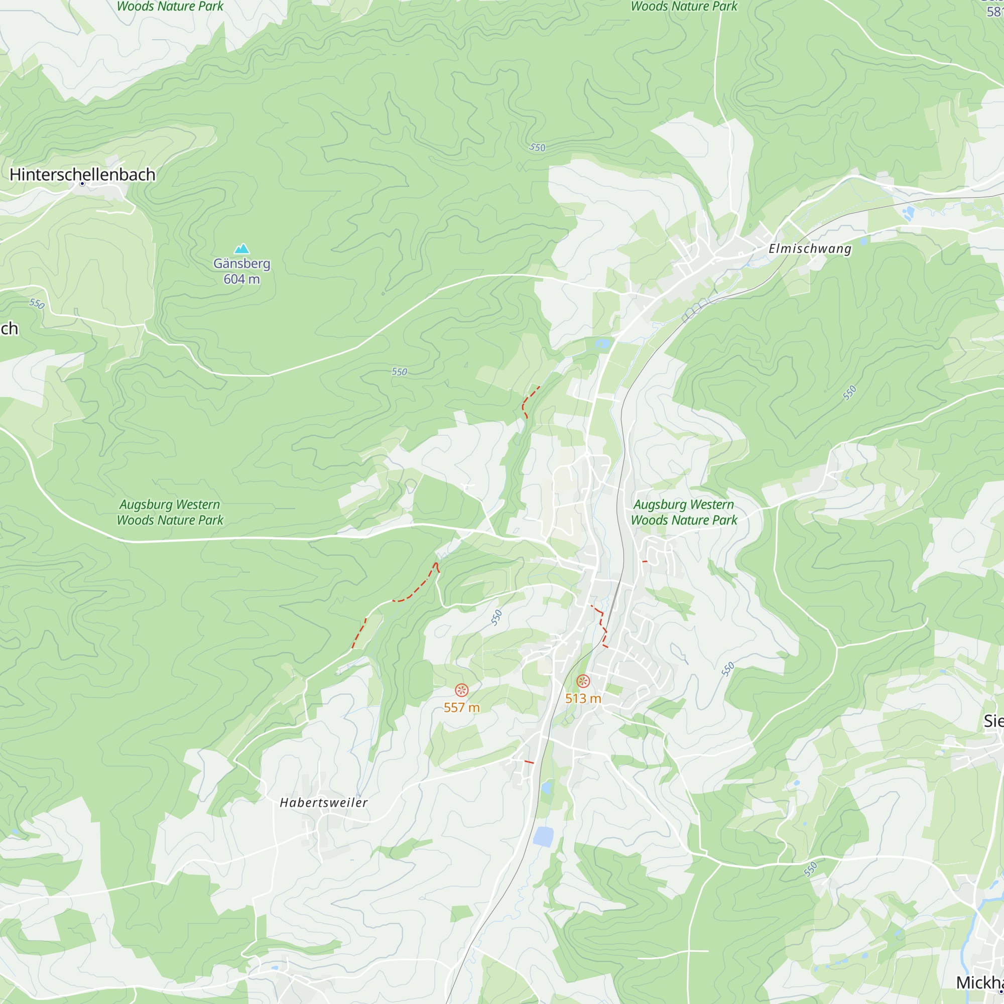 Bärenbachhütte map