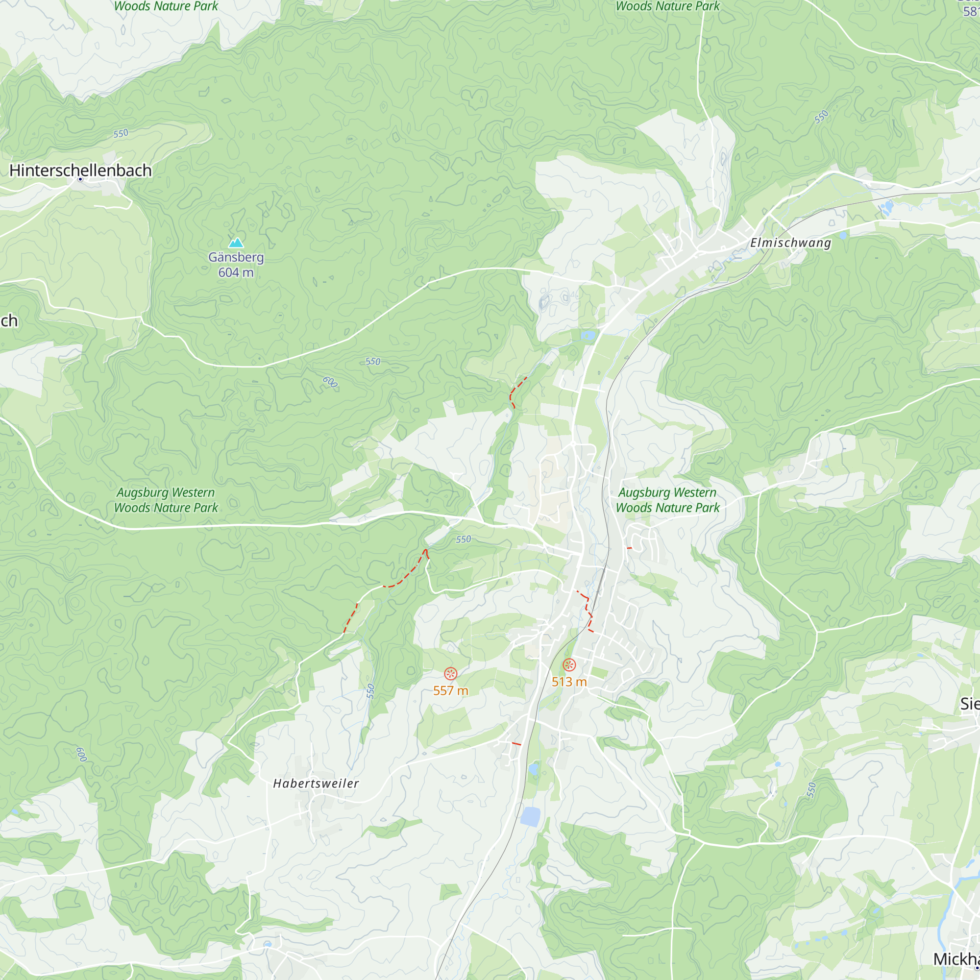 Bärenbachhütte map