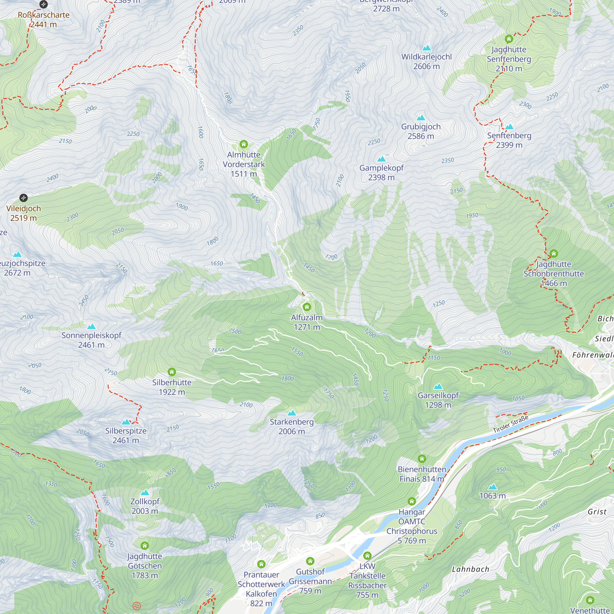 Alfuzalm map