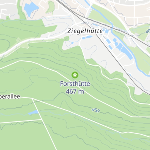 Map of Forsthütte