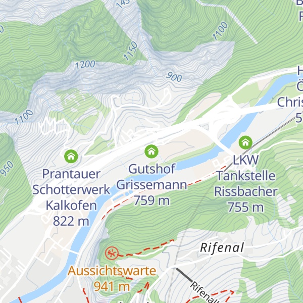 Map of Gutshof Grissemann