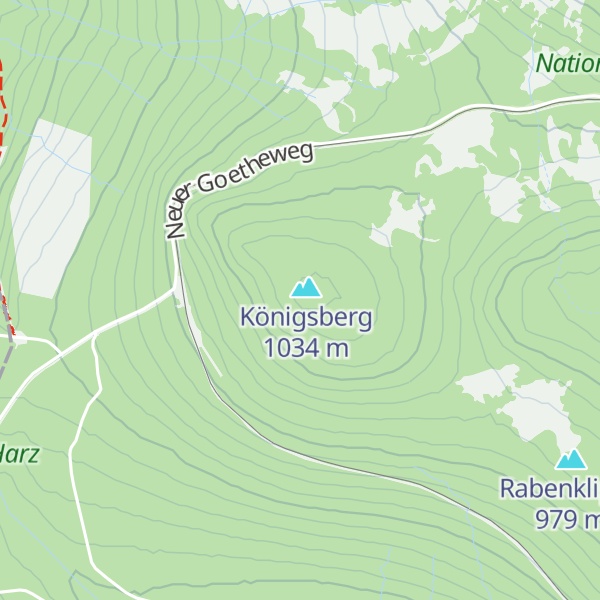 Map of Obere Hirschhörner