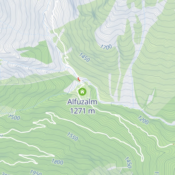 Map of Alpe Alfuz