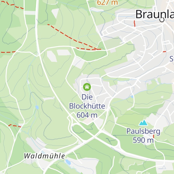Map of Die Blockhütte