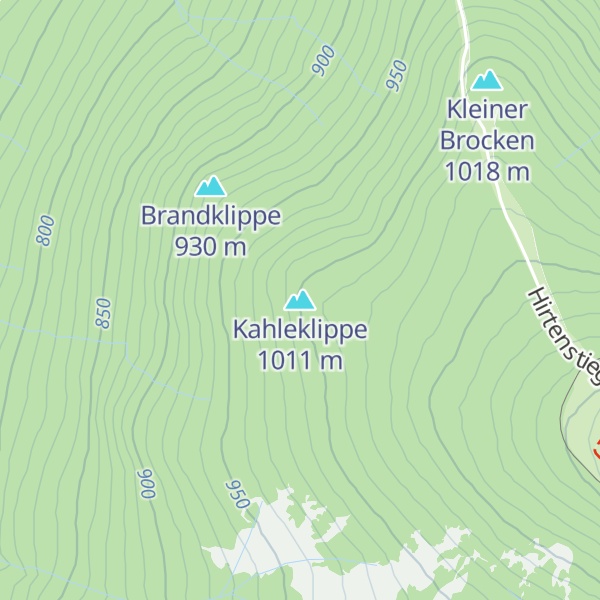 Map of Kahleklippe