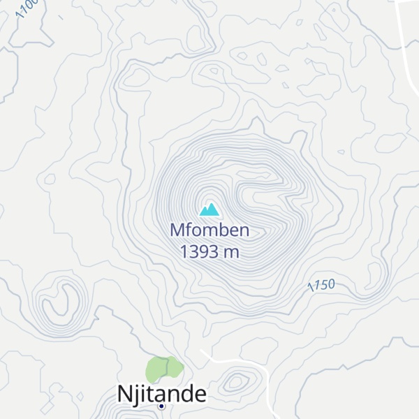Map of Mfomben