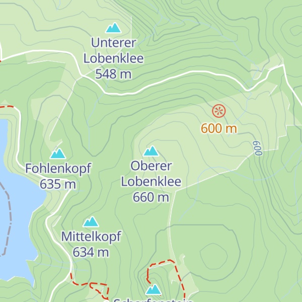Map of Oberer Lobenklee