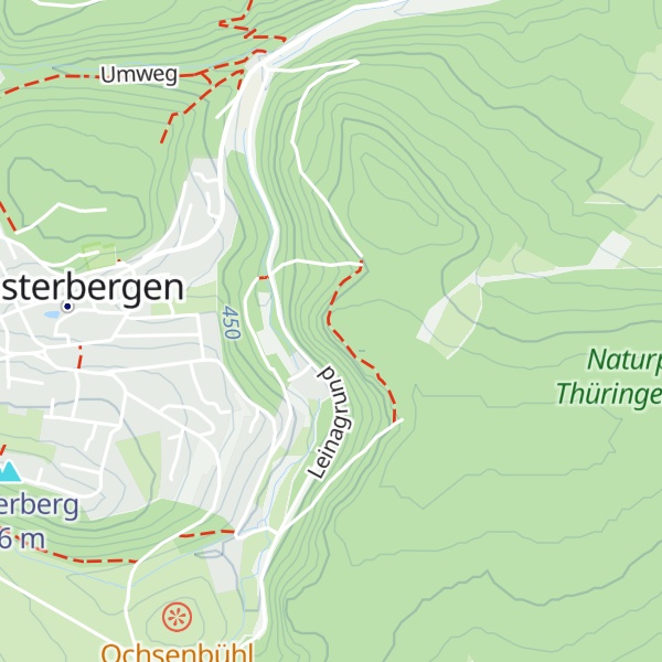 Map of Blockhütte am Hainfelsen