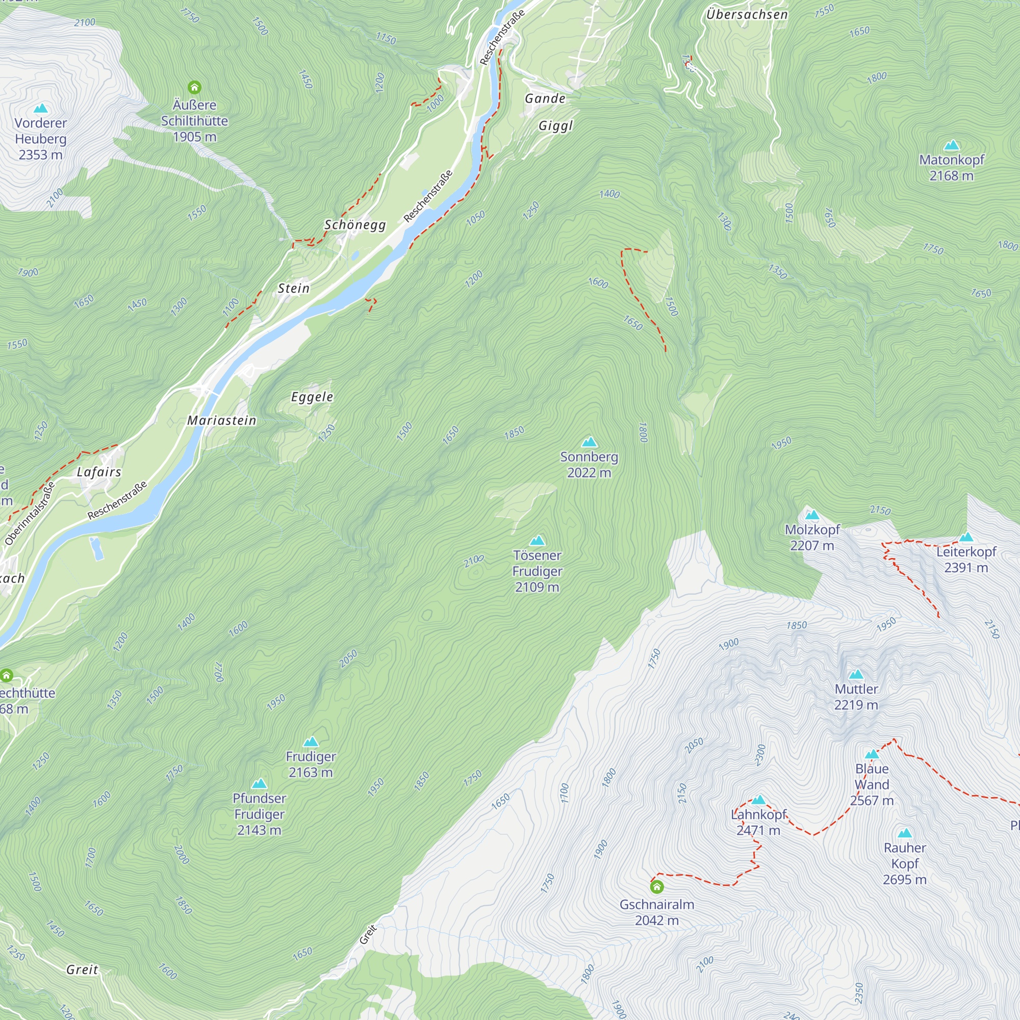 Jagdhütte map