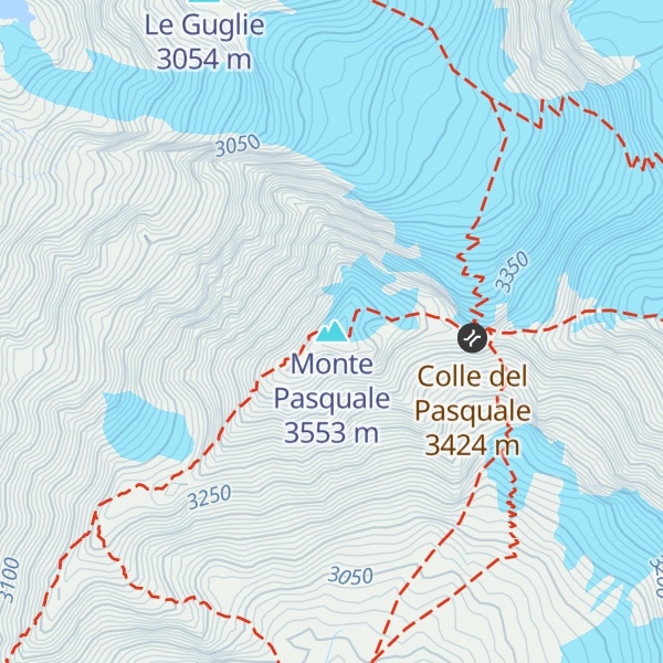 Map of Monte Pasquale