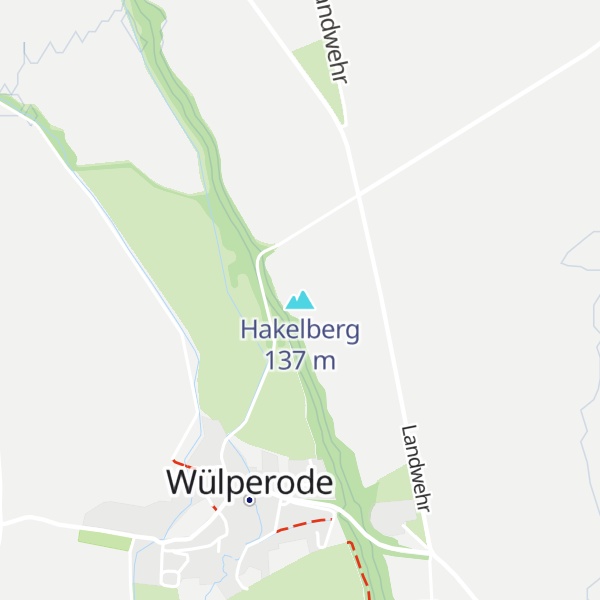 Map of Hakelberg