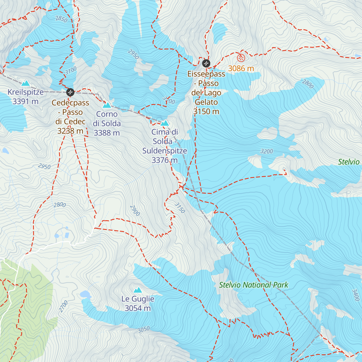 Rifugio Gianni Casati map