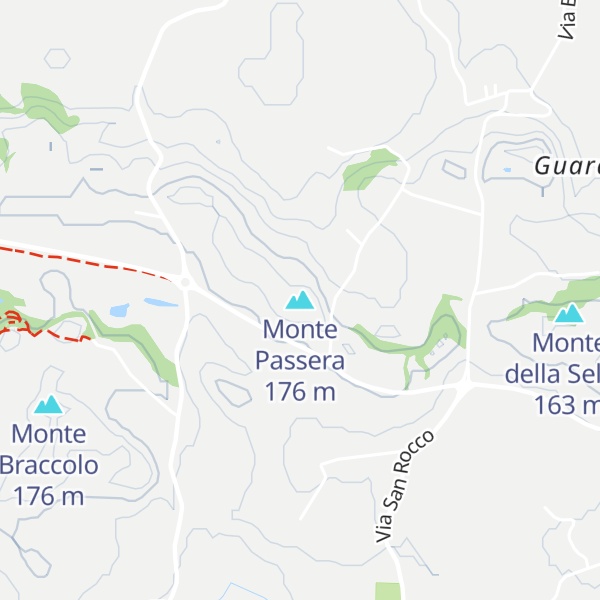 Map of Monte Passera