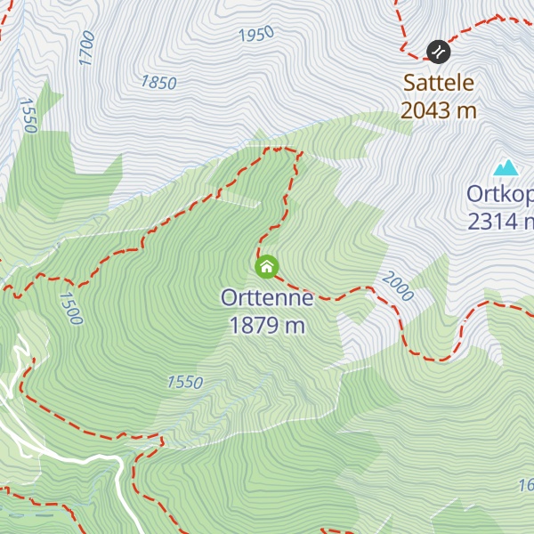 Map of Orttenne