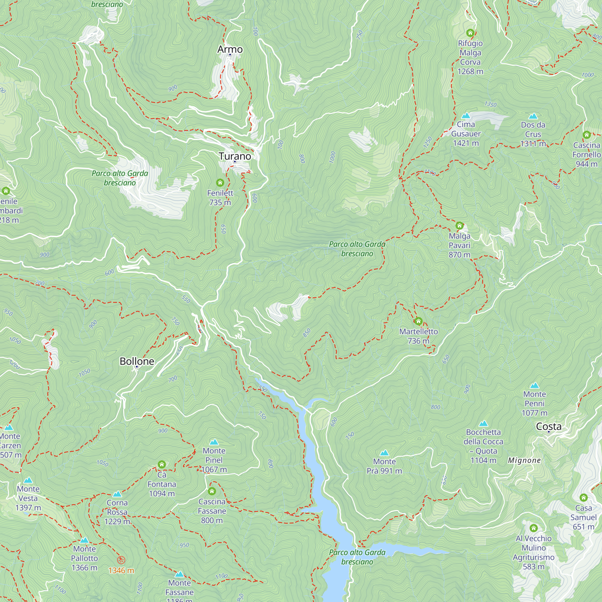 El Taiù map