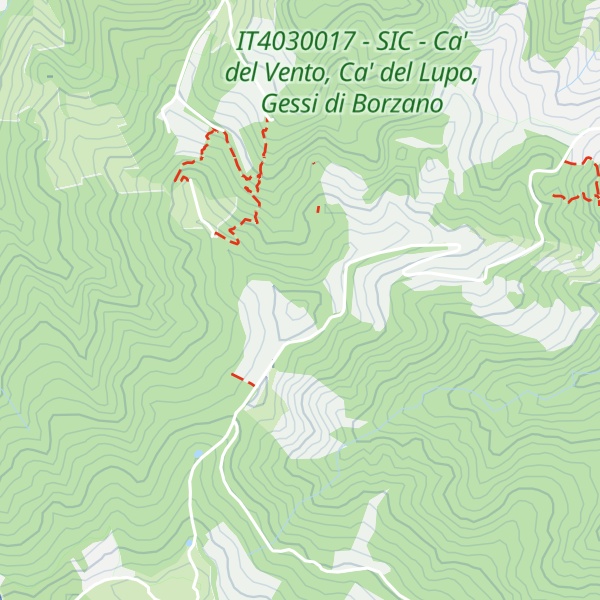 Map of Monte Scaletta