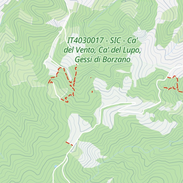 Map of Monte Lunetta
