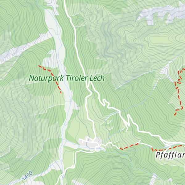 Map of Lager Schilifte Boden