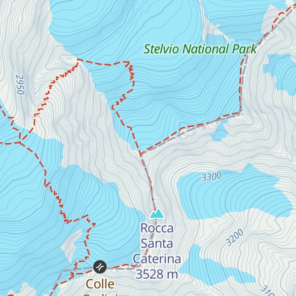 Map of Cima di Peio