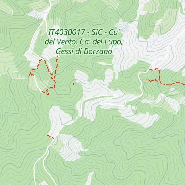 Map of Monte Gesso