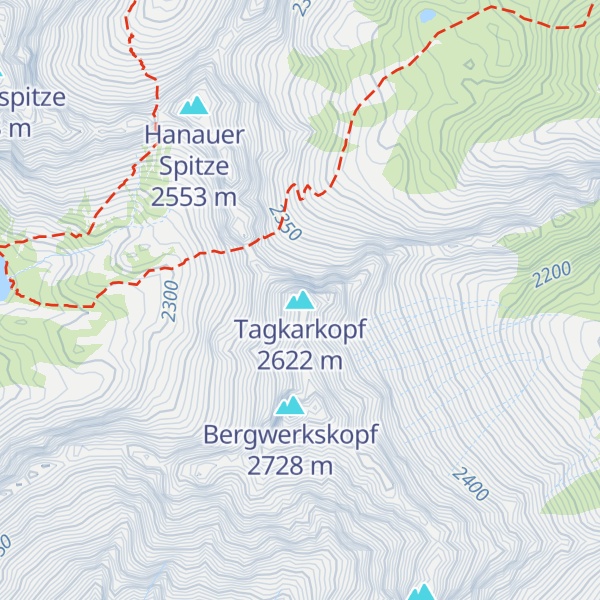 Map of Tagkarkopf