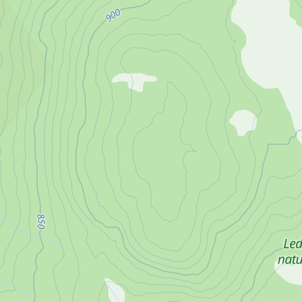 Map of Nysæteråsen