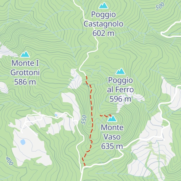 Map of Il Sasso Bucato