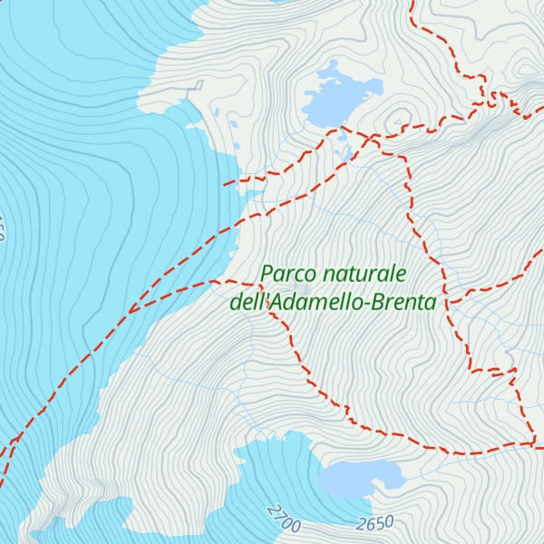 Map of Sass de la Stria