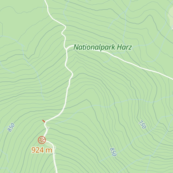 Map of Pflasterstoßklippe
