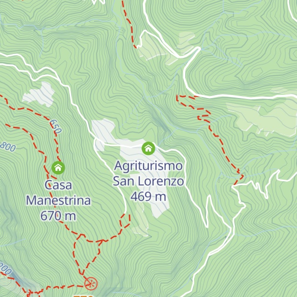 Map of Agriturismo San Lorenzo