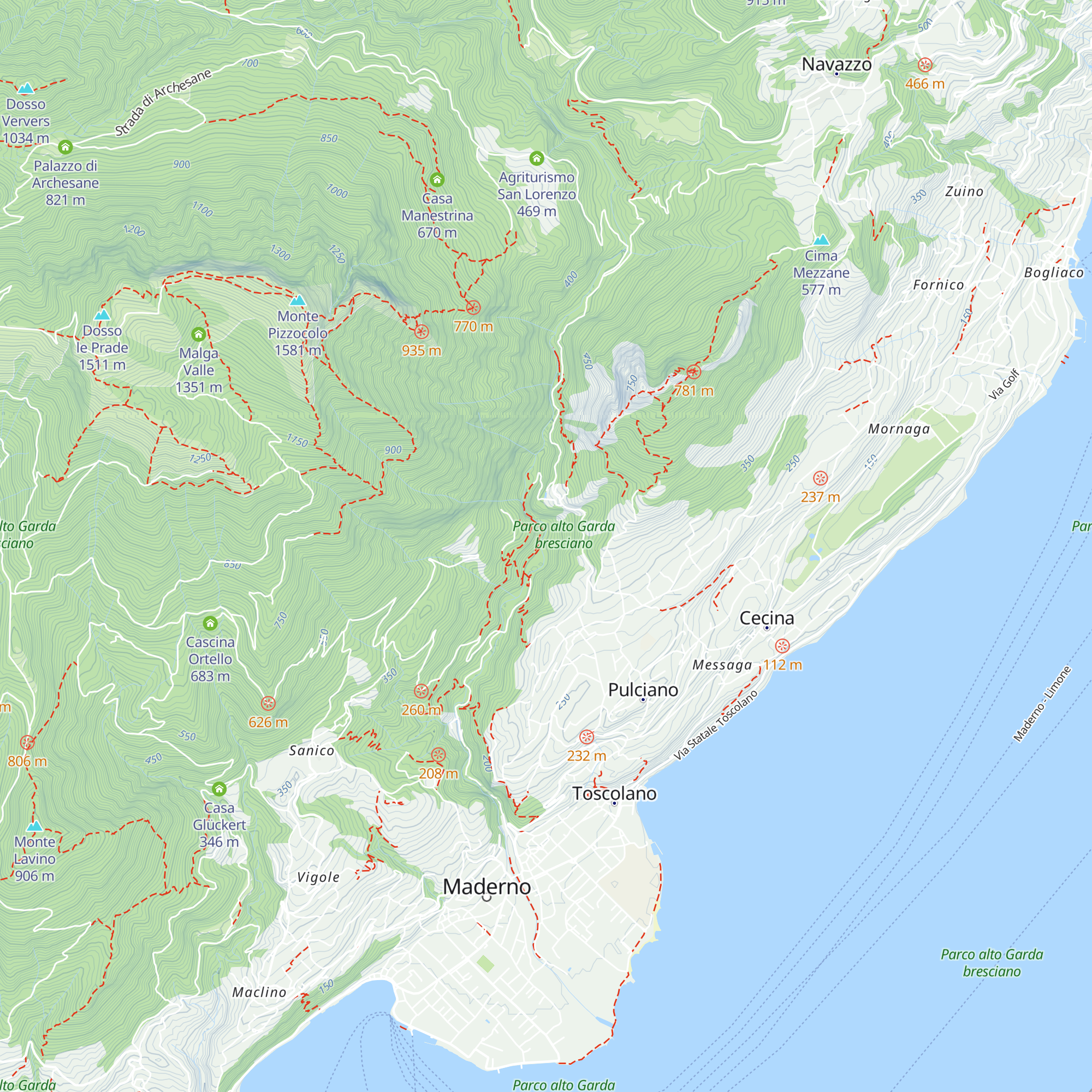 Casa Lume map