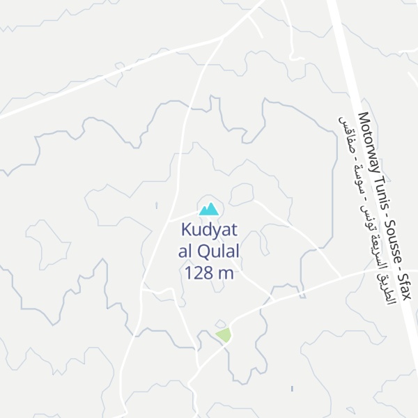 Map of Kudyat al Qulal