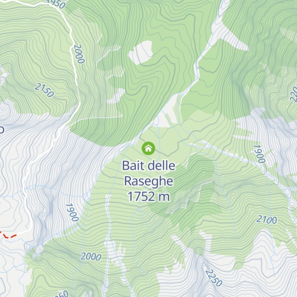 Map of Bait delle Raseghe