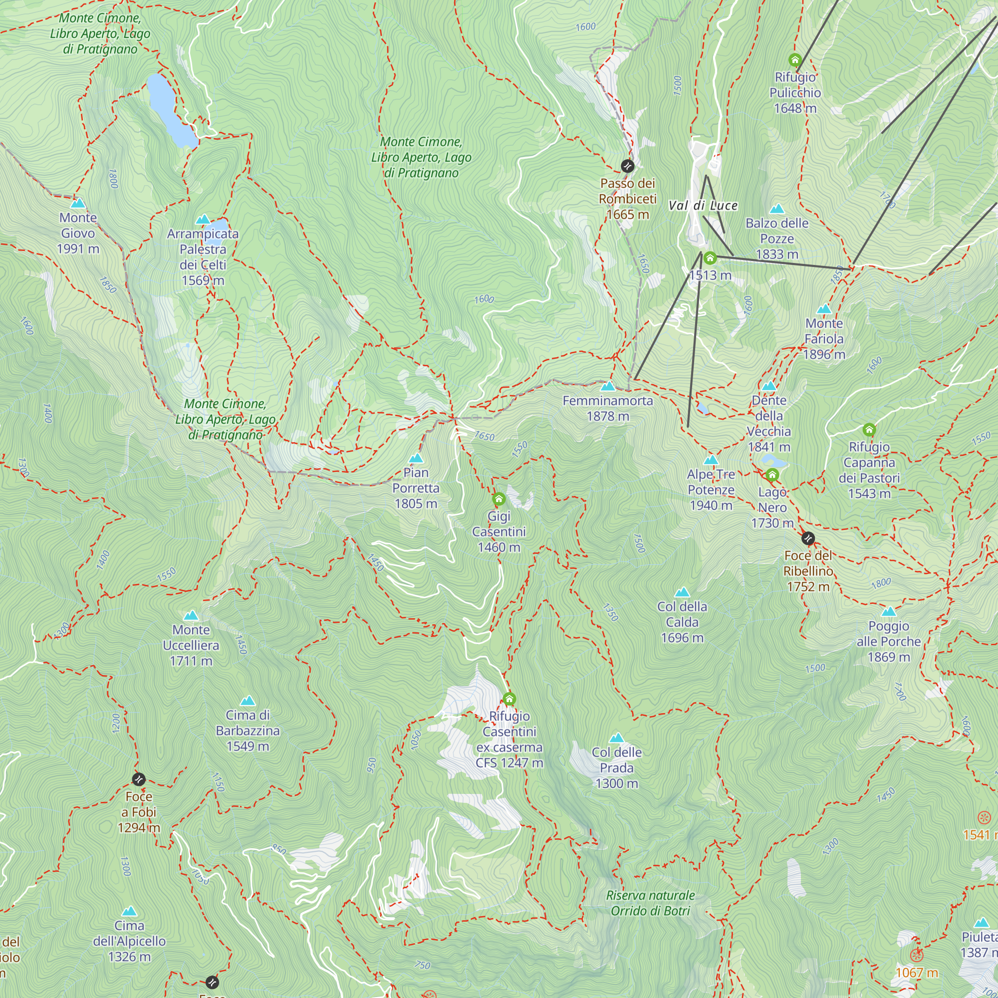 Gigi Casentini map