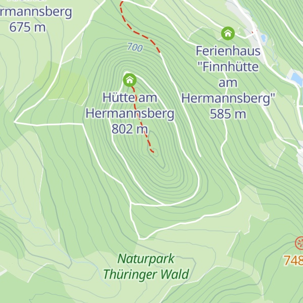 Map of Oberer Hermannsbergstein