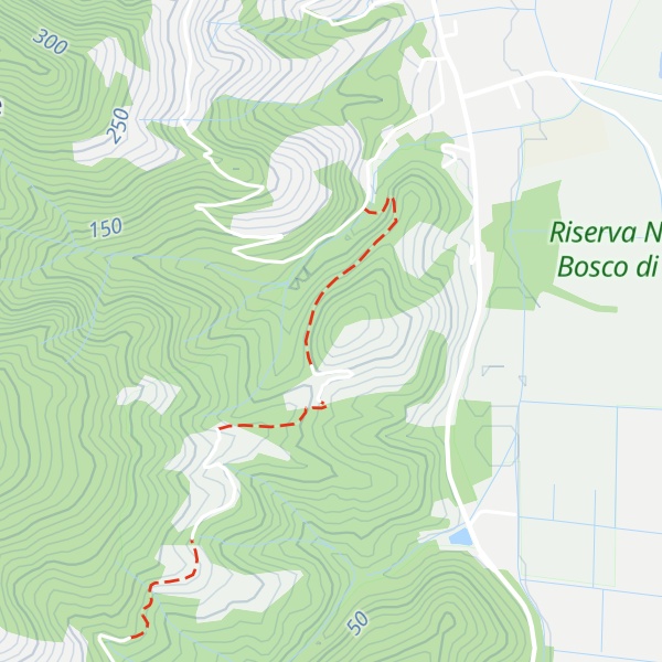 Map of Monte Cucco