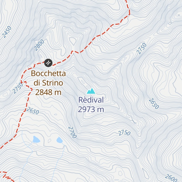 Map of Rèdival