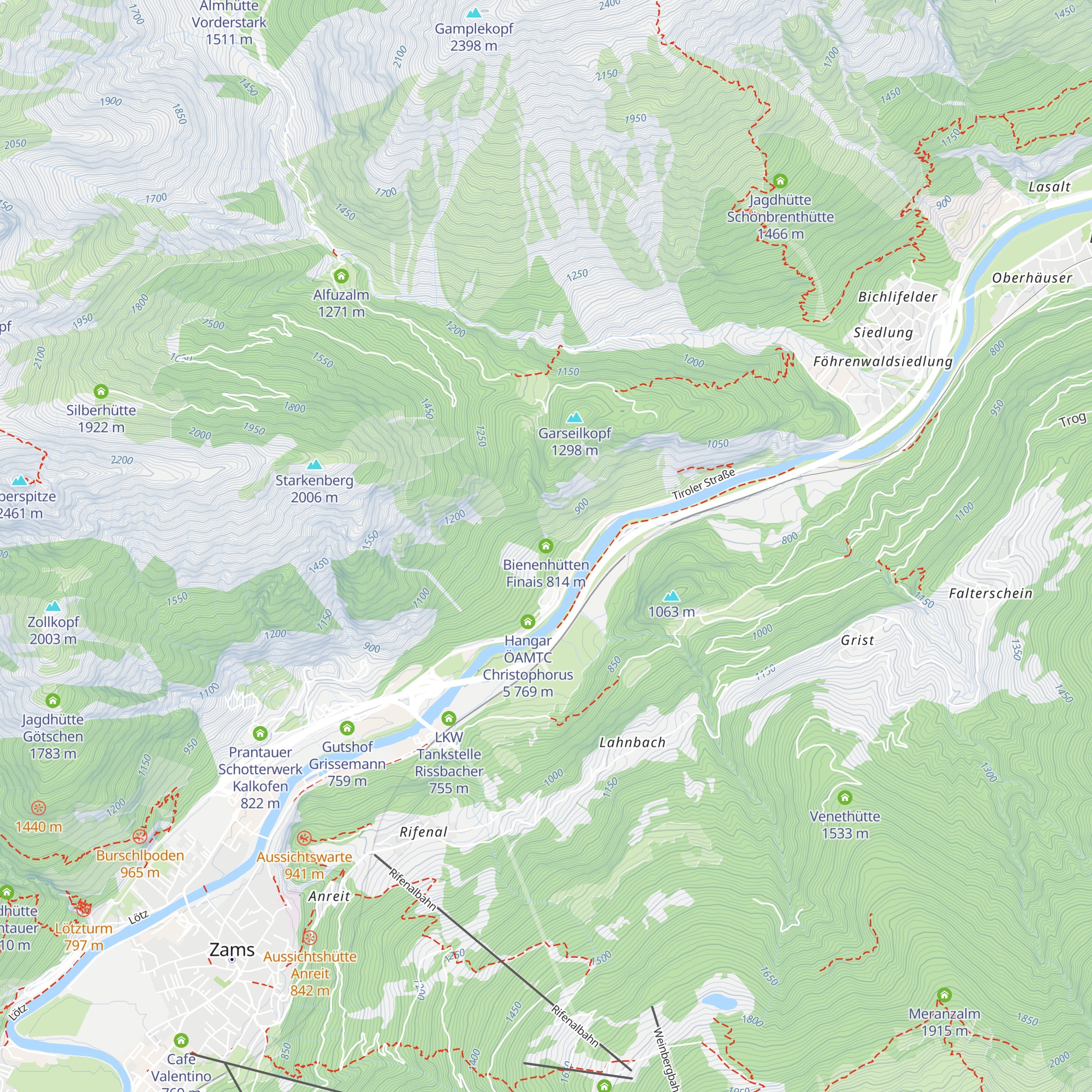 Bienenhütten Finais map