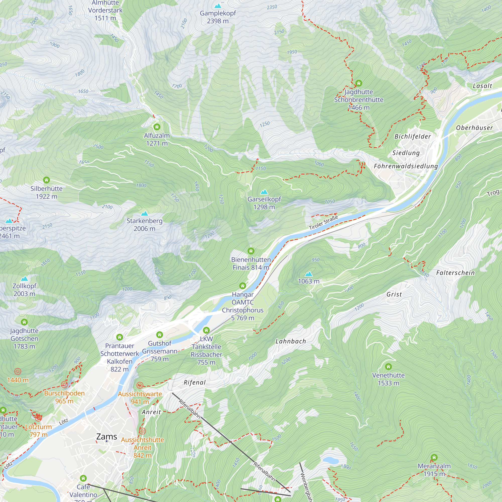 Bienenhütten Finais map